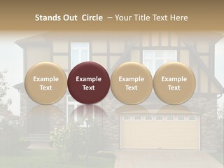 Door Beautiful Private PowerPoint Template