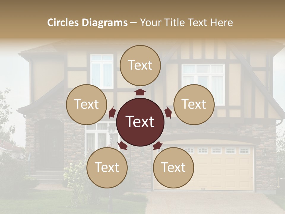 Door Beautiful Private PowerPoint Template