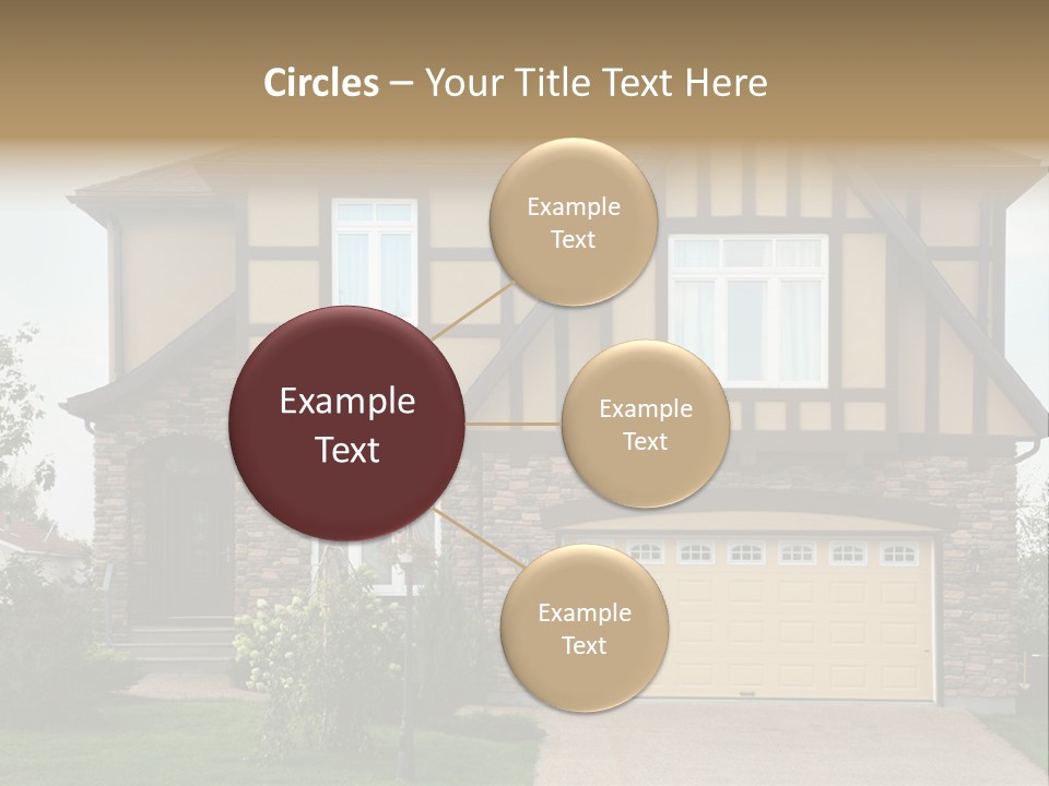 Door Beautiful Private PowerPoint Template