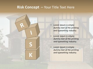 Door Beautiful Private PowerPoint Template