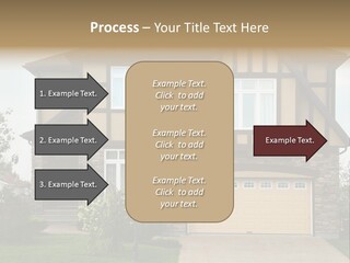 Door Beautiful Private PowerPoint Template