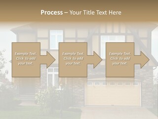 Door Beautiful Private PowerPoint Template