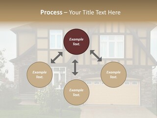 Door Beautiful Private PowerPoint Template