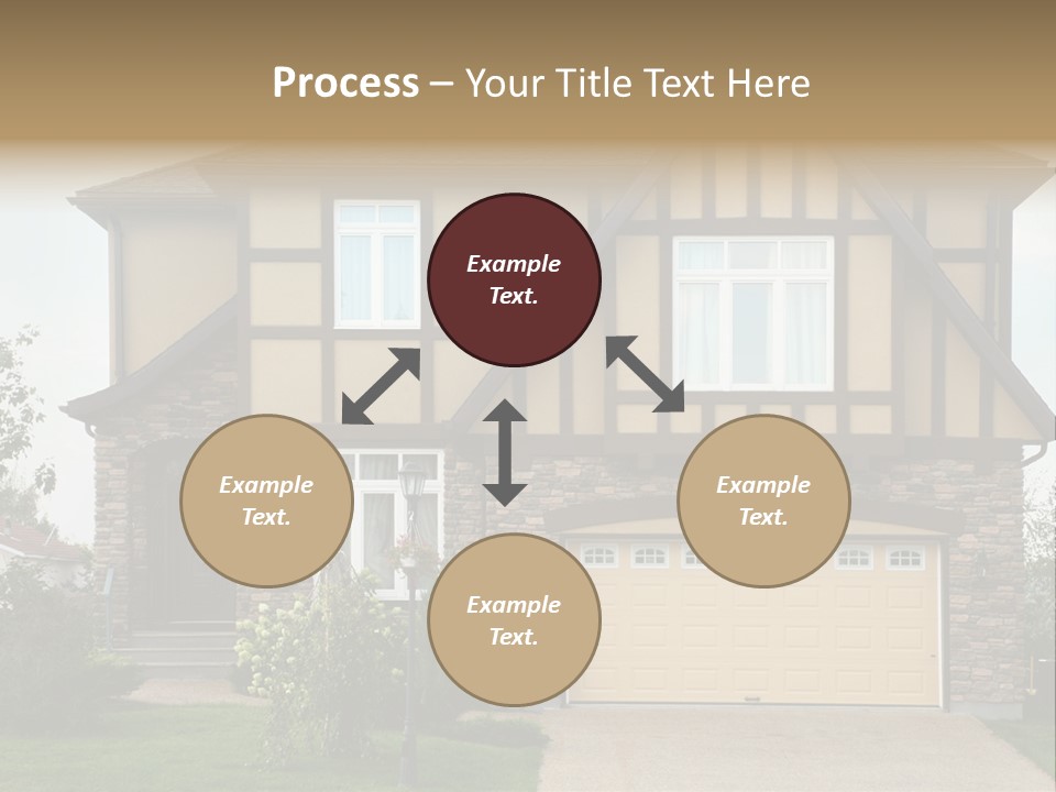 Door Beautiful Private PowerPoint Template
