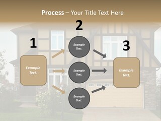 Door Beautiful Private PowerPoint Template