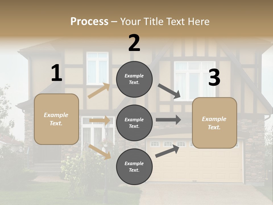 Door Beautiful Private PowerPoint Template