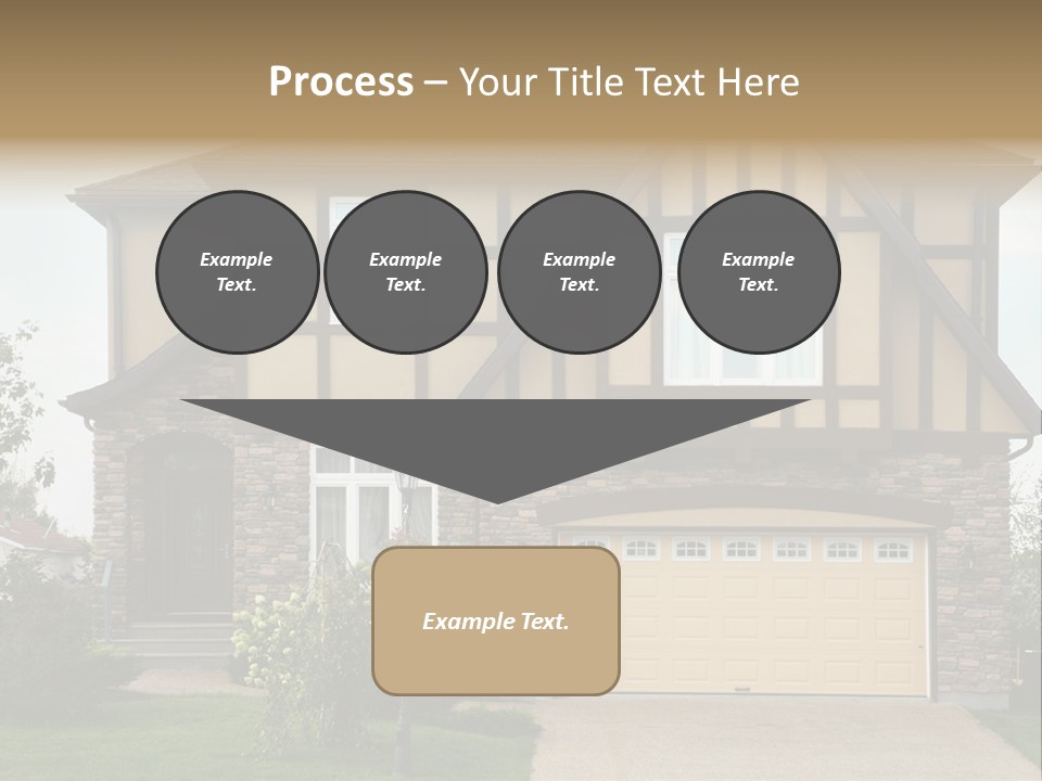 Door Beautiful Private PowerPoint Template