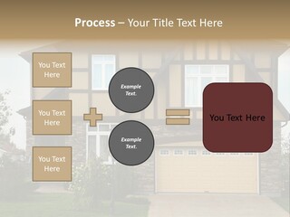 Door Beautiful Private PowerPoint Template