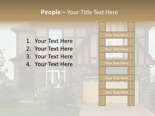 Door Beautiful Private PowerPoint Template