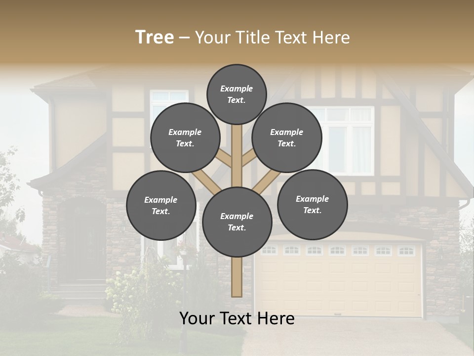Door Beautiful Private PowerPoint Template