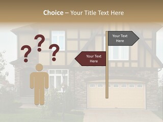 Door Beautiful Private PowerPoint Template