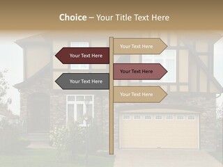 Door Beautiful Private PowerPoint Template