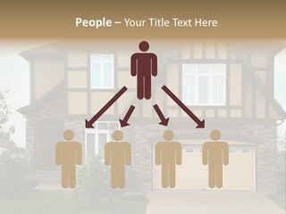 Door Beautiful Private PowerPoint Template