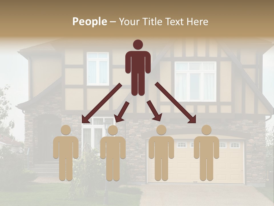 Door Beautiful Private PowerPoint Template