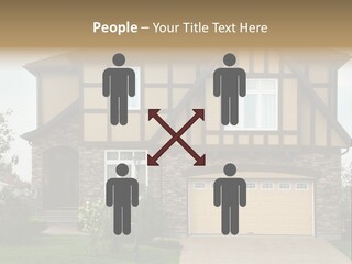 Door Beautiful Private PowerPoint Template