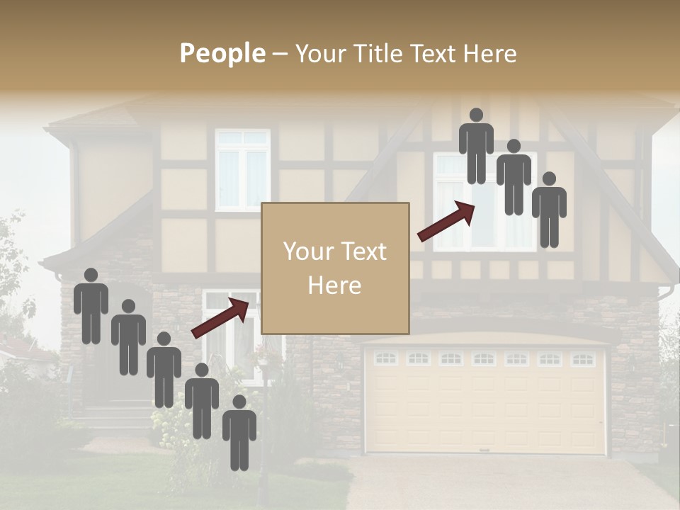 Door Beautiful Private PowerPoint Template