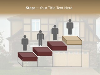 Door Beautiful Private PowerPoint Template