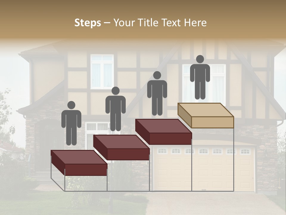 Door Beautiful Private PowerPoint Template