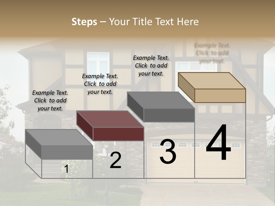 Door Beautiful Private PowerPoint Template