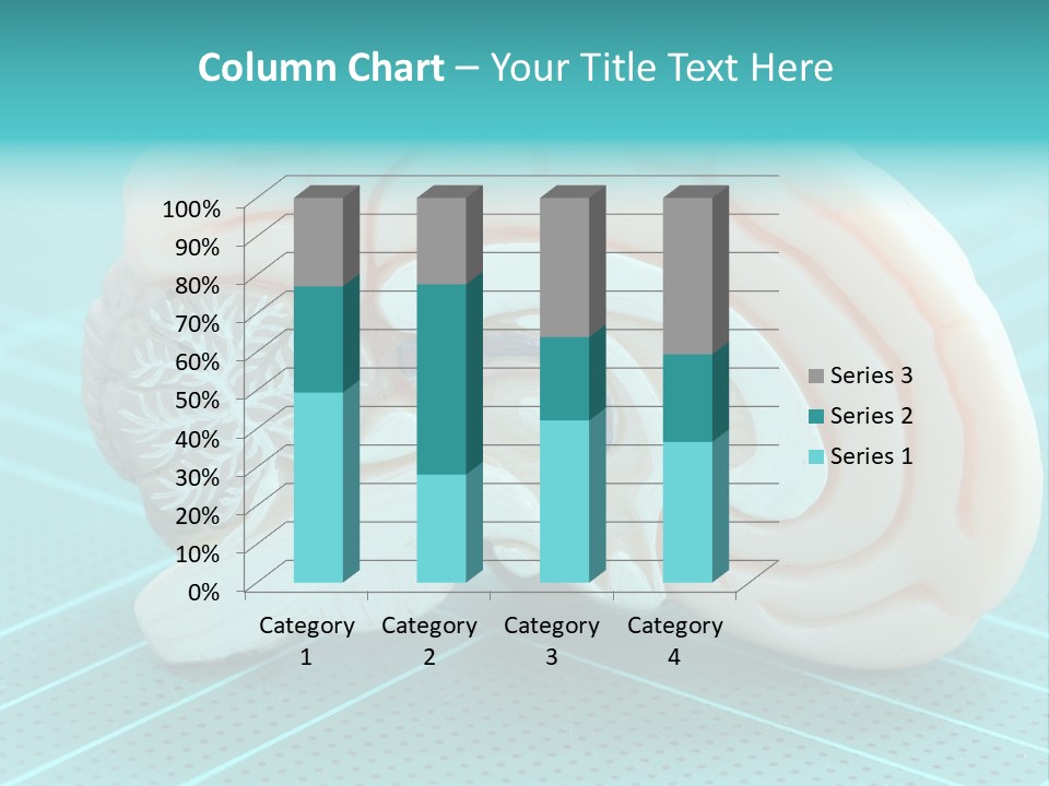 Model Organ Nervous PowerPoint Template