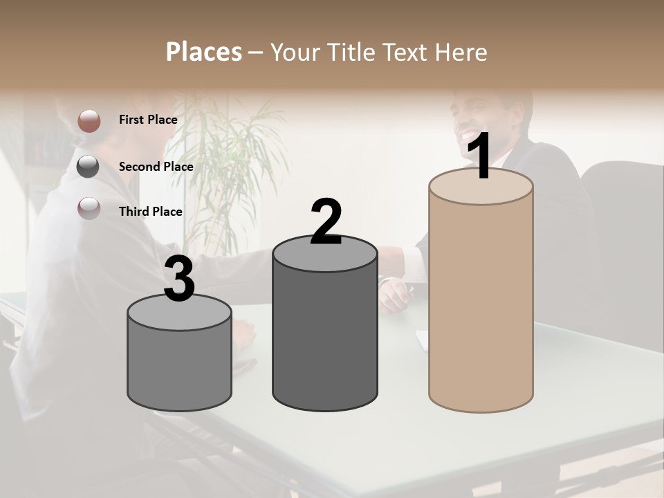 Smile Boss Businessman PowerPoint Template