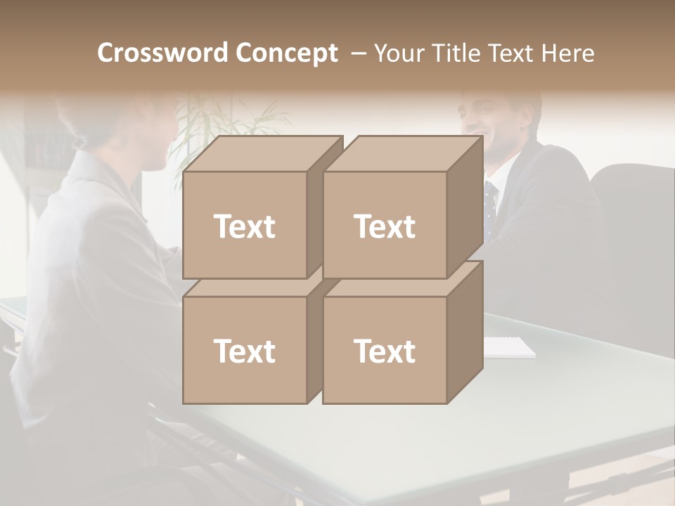 Smile Boss Businessman PowerPoint Template