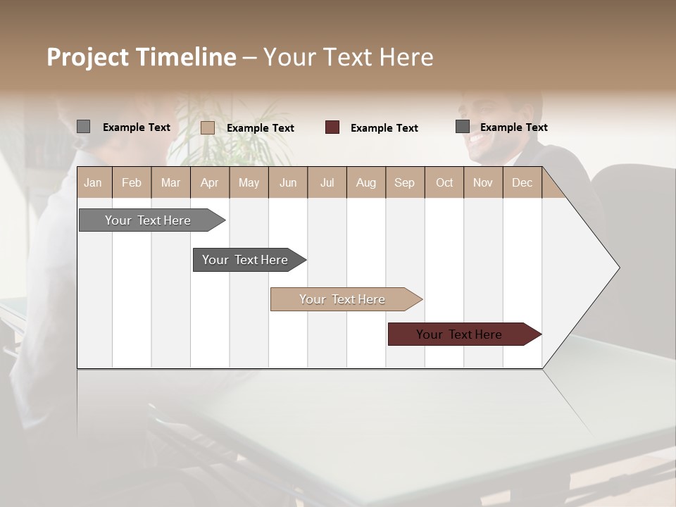 Smile Boss Businessman PowerPoint Template