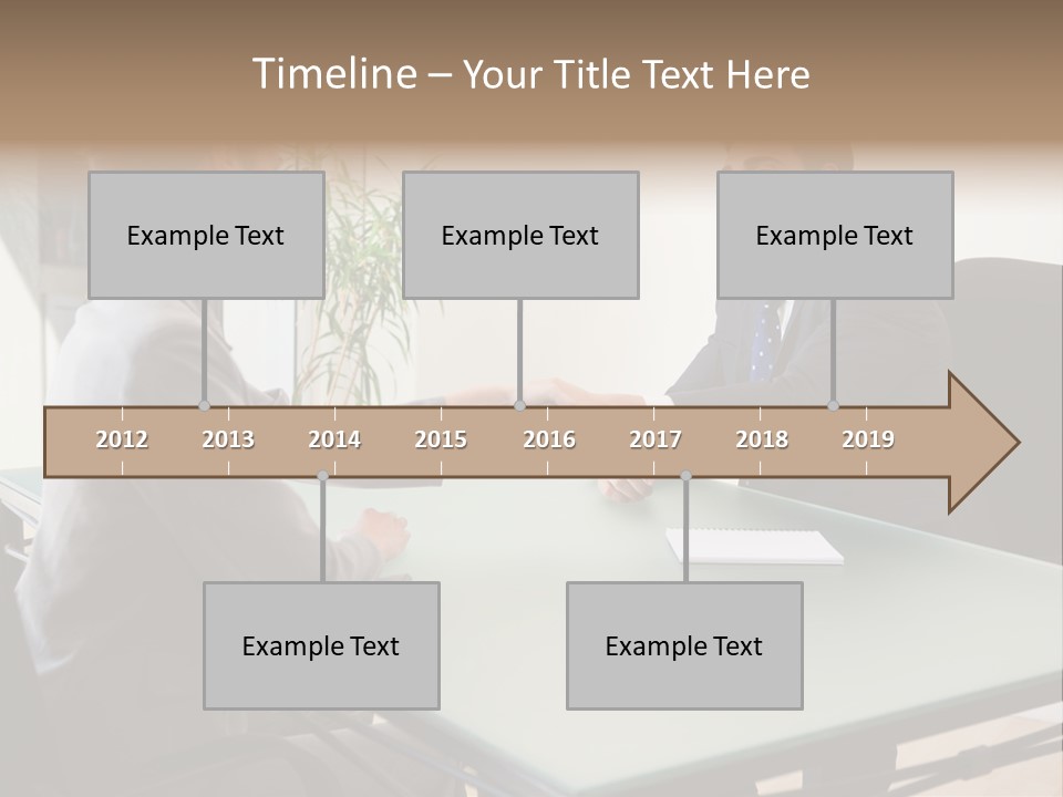 Smile Boss Businessman PowerPoint Template