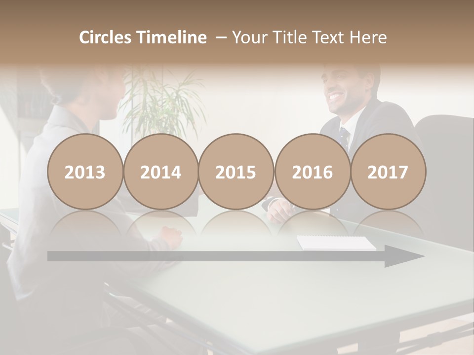 Smile Boss Businessman PowerPoint Template