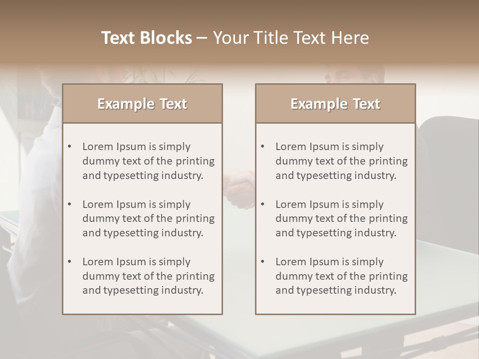 Smile Boss Businessman PowerPoint Template
