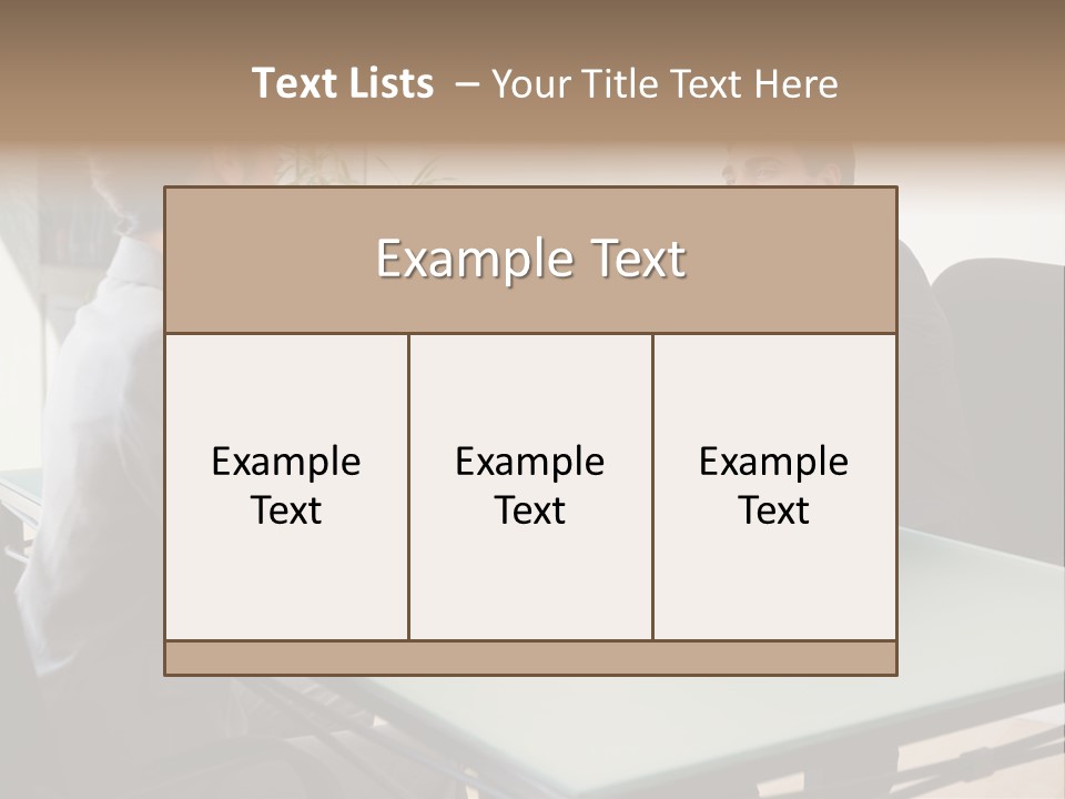 Smile Boss Businessman PowerPoint Template