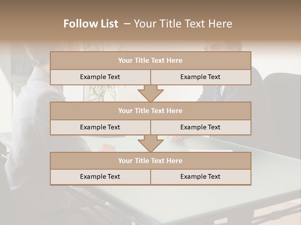 Smile Boss Businessman PowerPoint Template