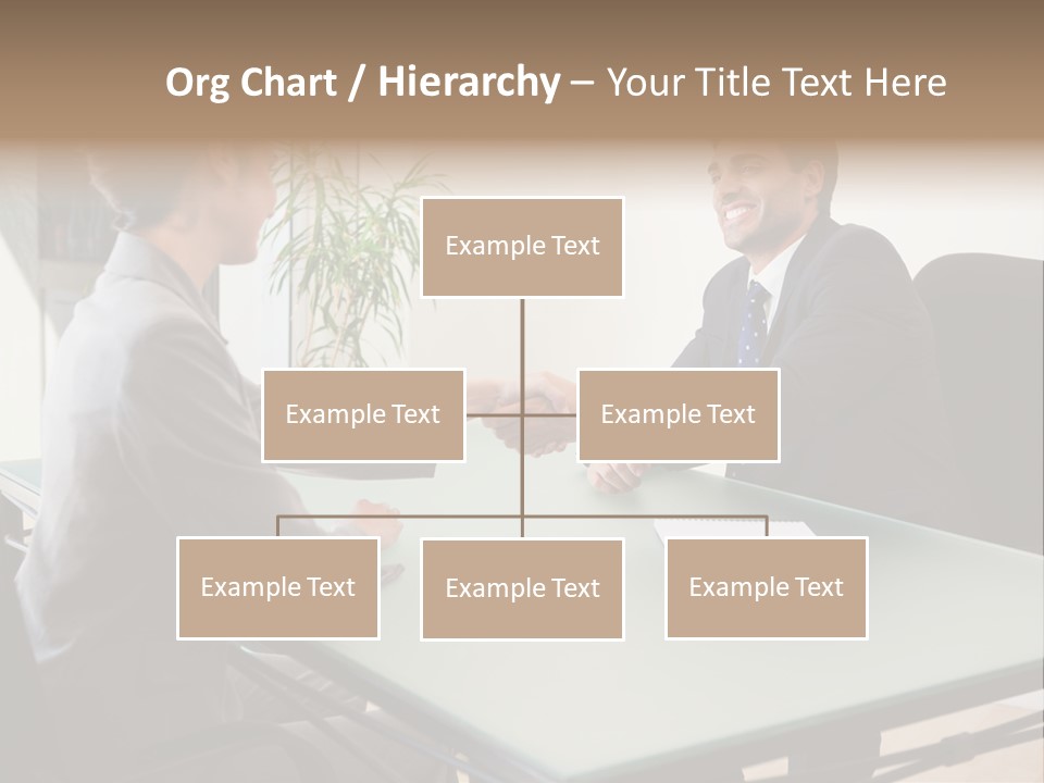 Smile Boss Businessman PowerPoint Template
