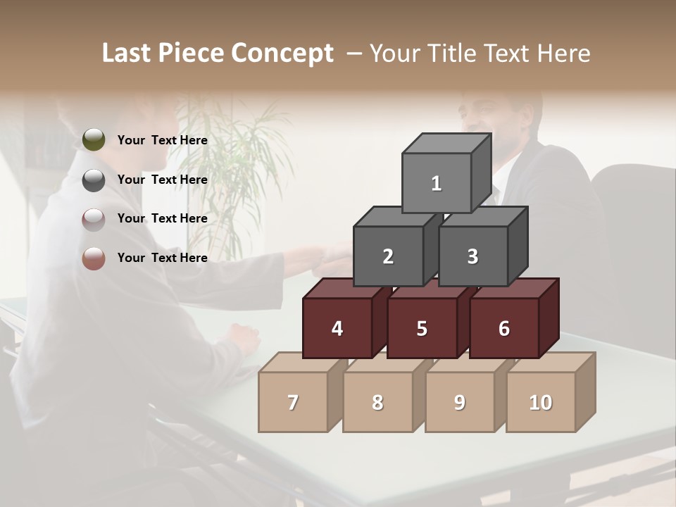 Smile Boss Businessman PowerPoint Template