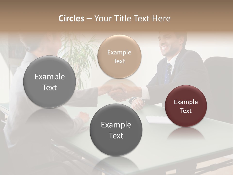 Smile Boss Businessman PowerPoint Template