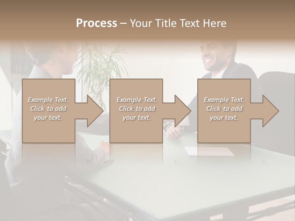 Smile Boss Businessman PowerPoint Template