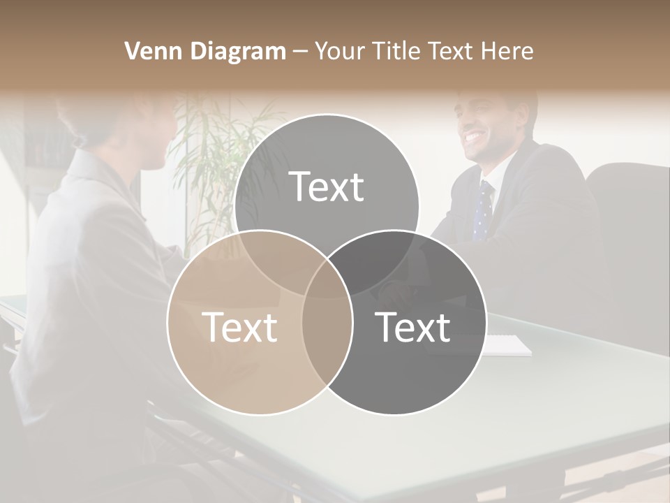 Smile Boss Businessman PowerPoint Template