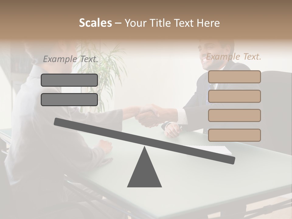 Smile Boss Businessman PowerPoint Template