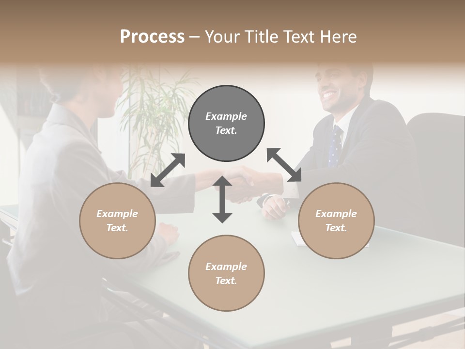 Smile Boss Businessman PowerPoint Template