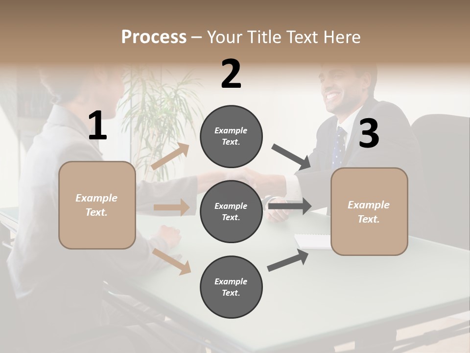 Smile Boss Businessman PowerPoint Template