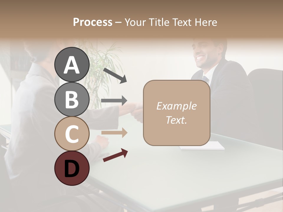 Smile Boss Businessman PowerPoint Template