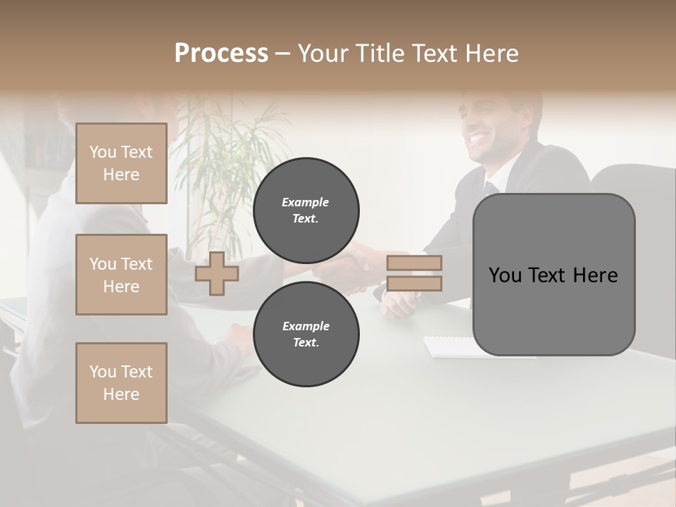 Smile Boss Businessman PowerPoint Template