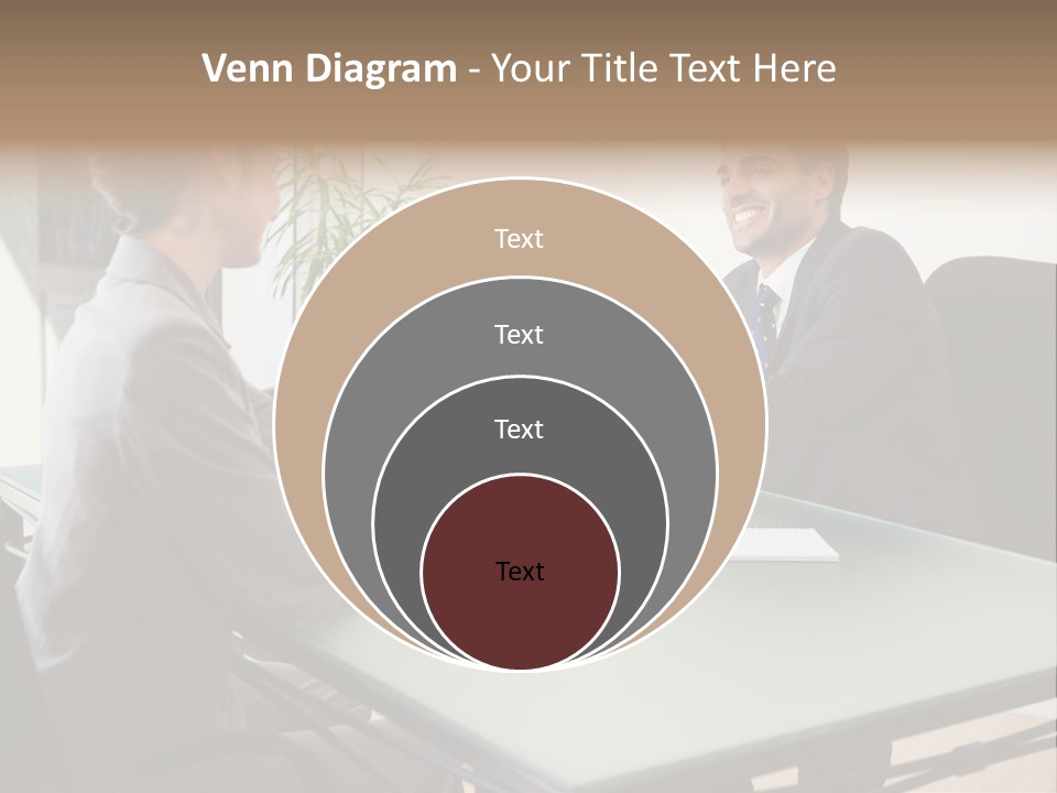 Smile Boss Businessman PowerPoint Template