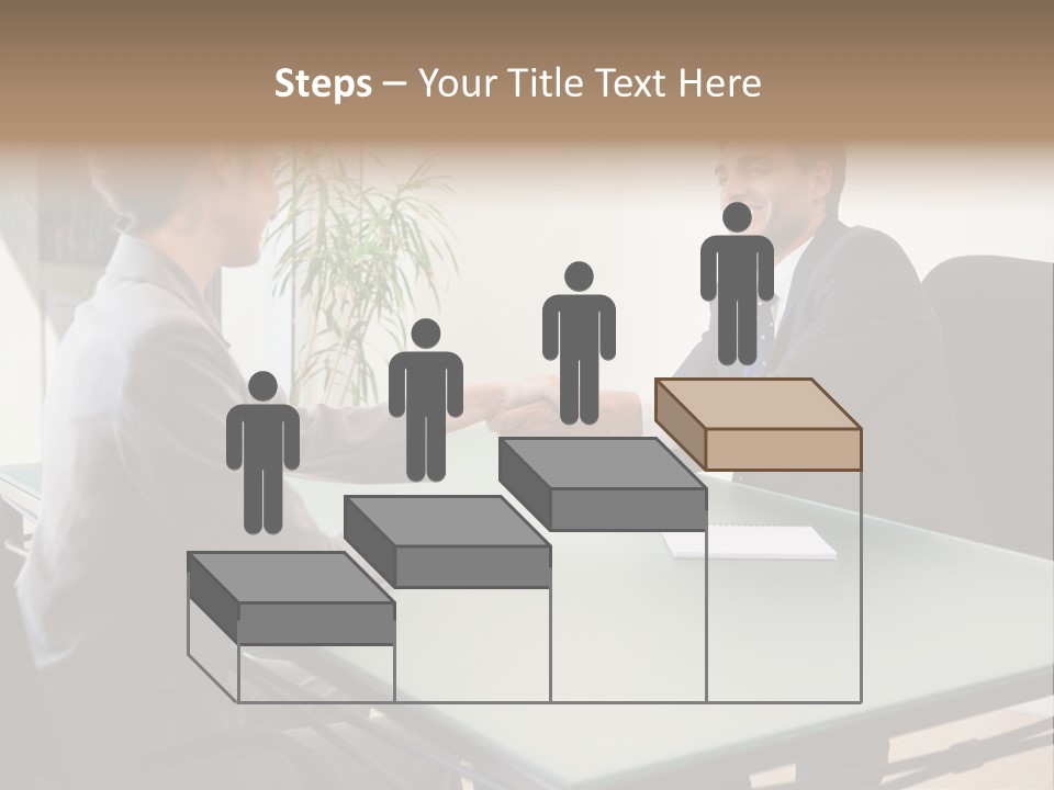 Smile Boss Businessman PowerPoint Template