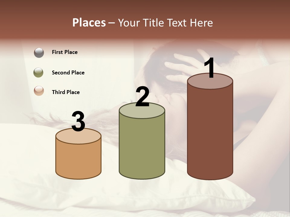 Yellow Sensual Man PowerPoint Template