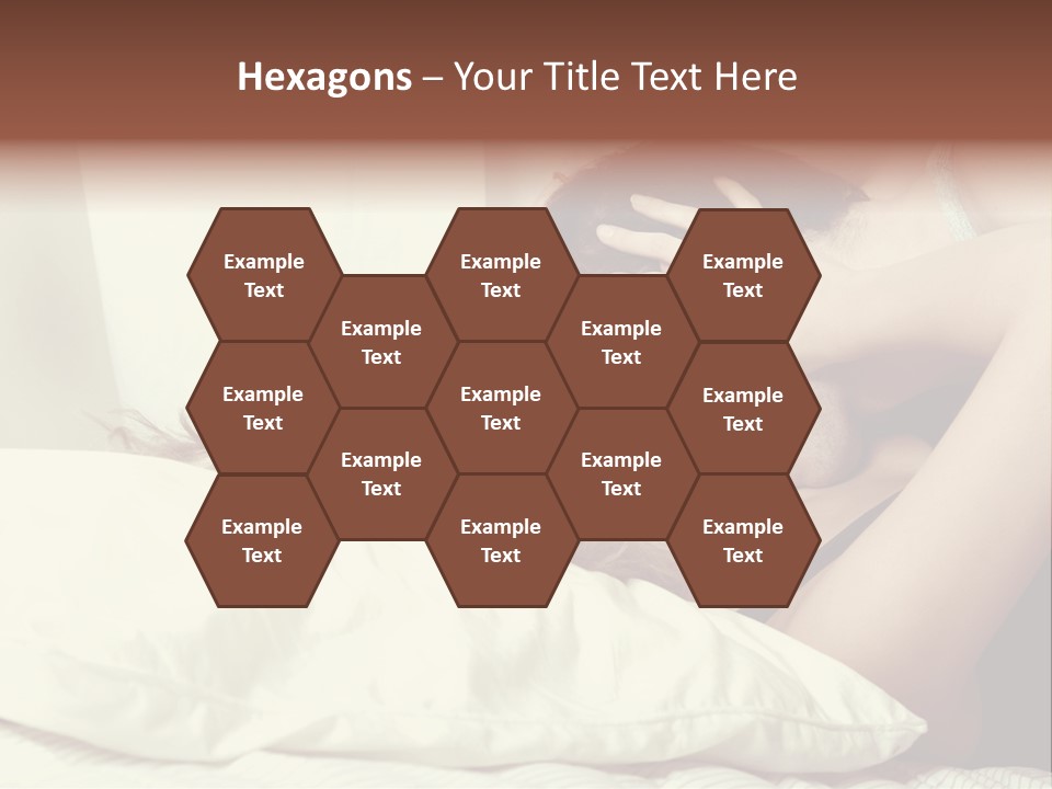 Yellow Sensual Man PowerPoint Template