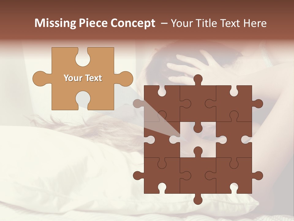 Yellow Sensual Man PowerPoint Template