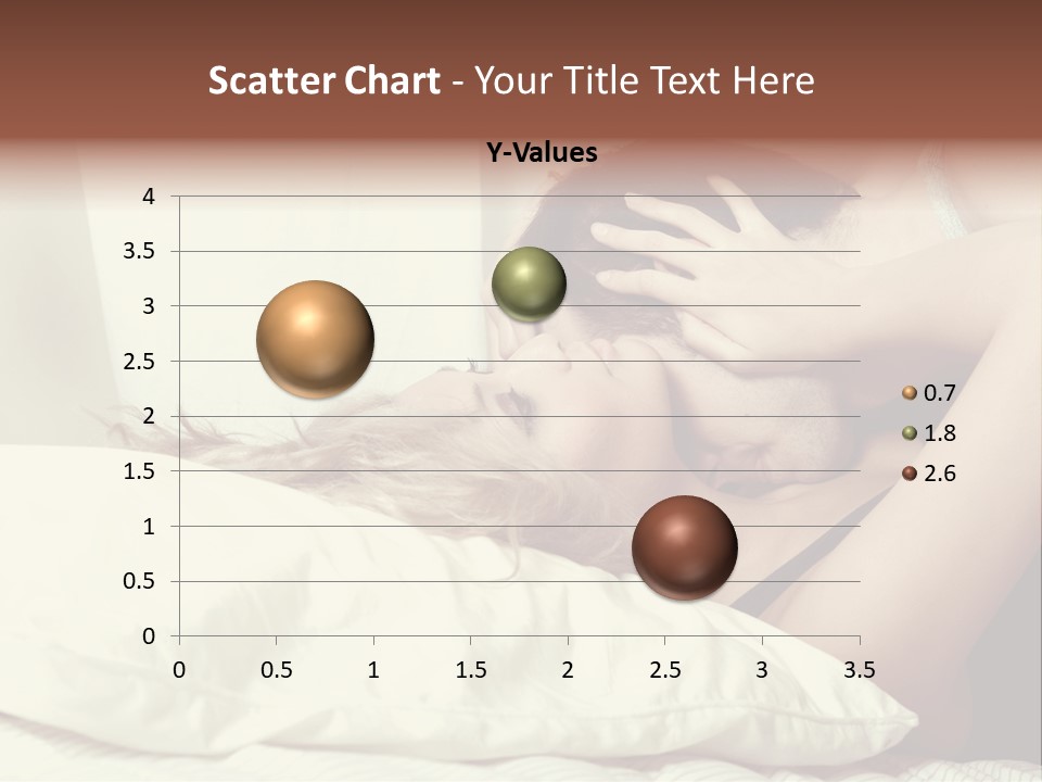 Yellow Sensual Man PowerPoint Template