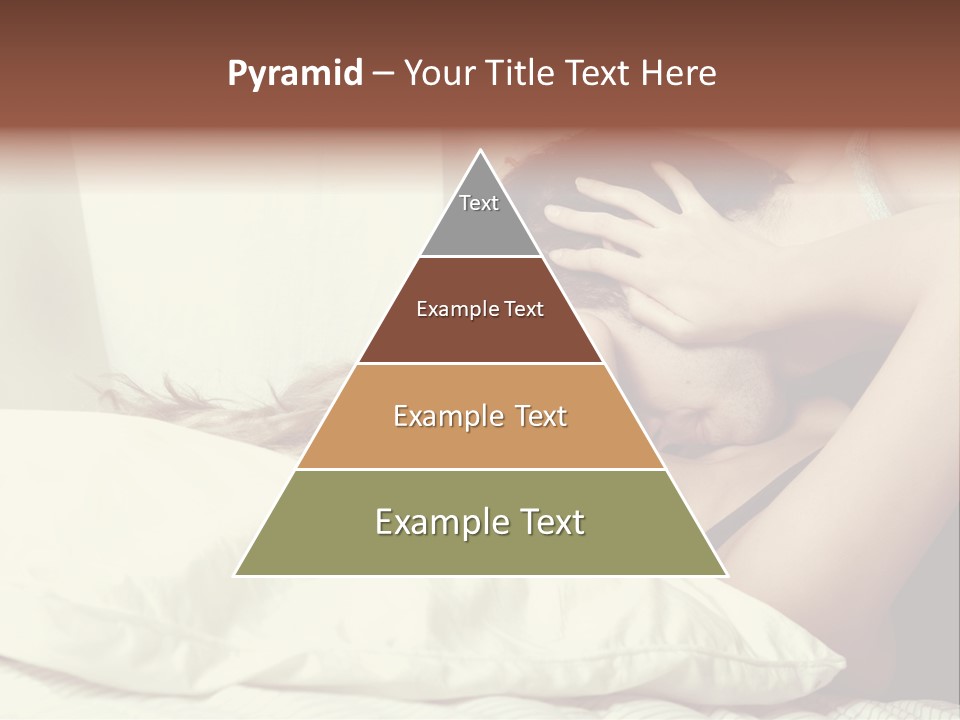 Yellow Sensual Man PowerPoint Template