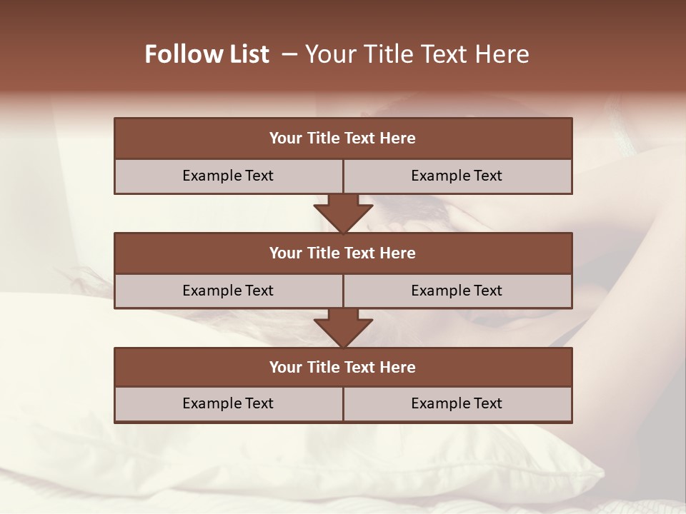 Yellow Sensual Man PowerPoint Template